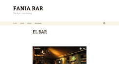 Desktop Screenshot of fania-bar.com